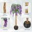 152 cm H Faux Plant