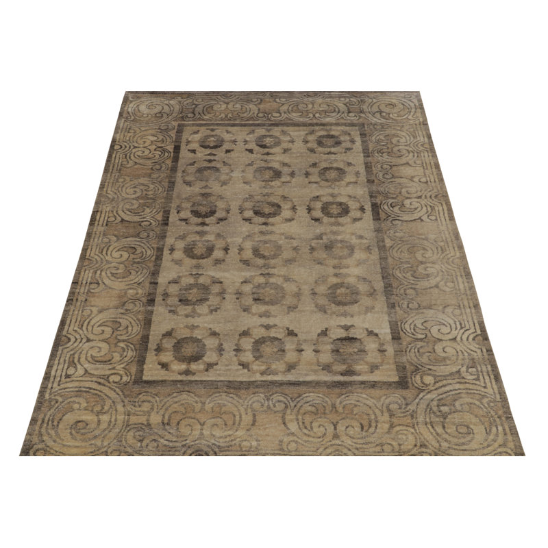 One-of-a-Kind 5'11" X 9' Hand Knotted Area Rug