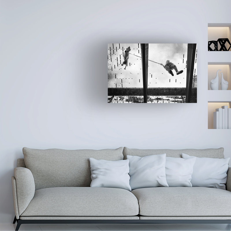 Art sur toile «bolologia», pont juridique, H 12 po x l 19 po