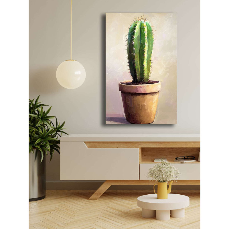 Peinture décorative sur toile, H 27,56 po x l 17,72 po