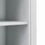 Armoire de rangement pour salle de bain avec portes et tiroirs, panier à linge inclinable, plusieurs espaces de rangement, style autoportant, tablette ouverte, tablette réglable-397538957