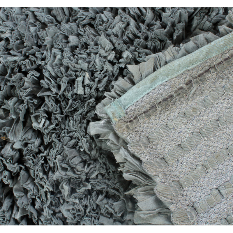 Tapis pour salle de bain Karnveer, Gris