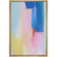 «Abstract Colorful Strokes Vibrant», impression sur toile encadrée sur toile-94585919-94585920