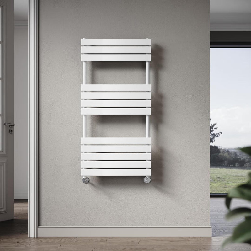 Calisha 12 Towel Rack, White
