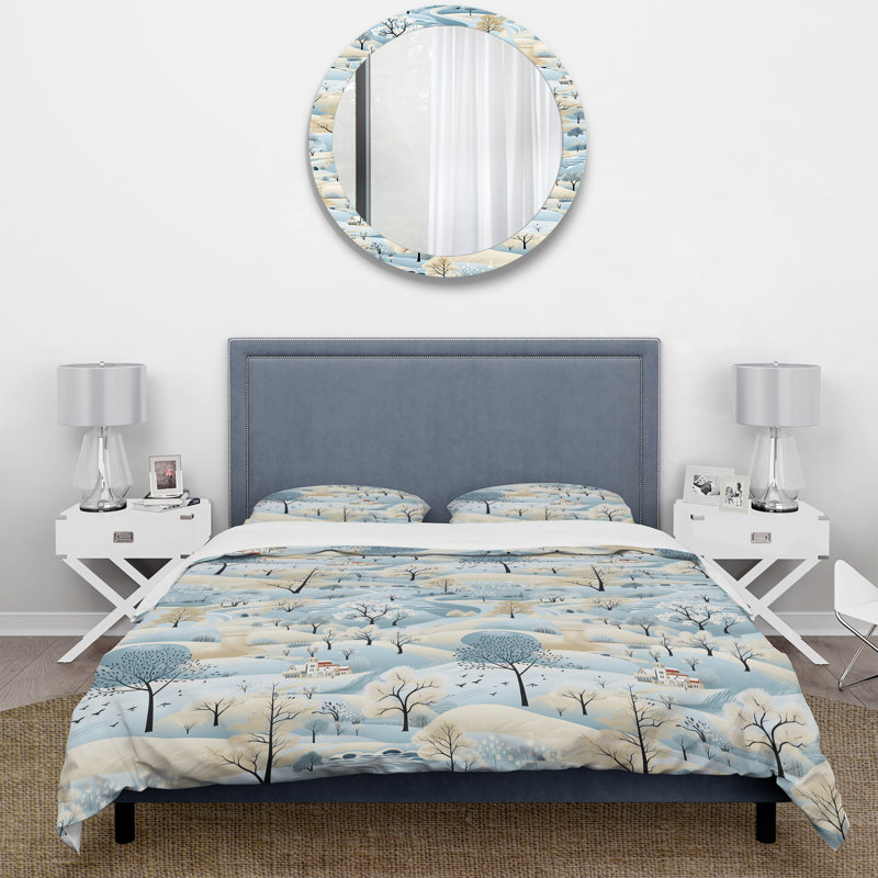 Literie scandinave d'hiver I Bedding, Housse de couette simple + 1 taie décorative stan