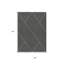Tapis intérieur / extérieur géométrique lavable noir et ivoire 3 pi x 5 pi