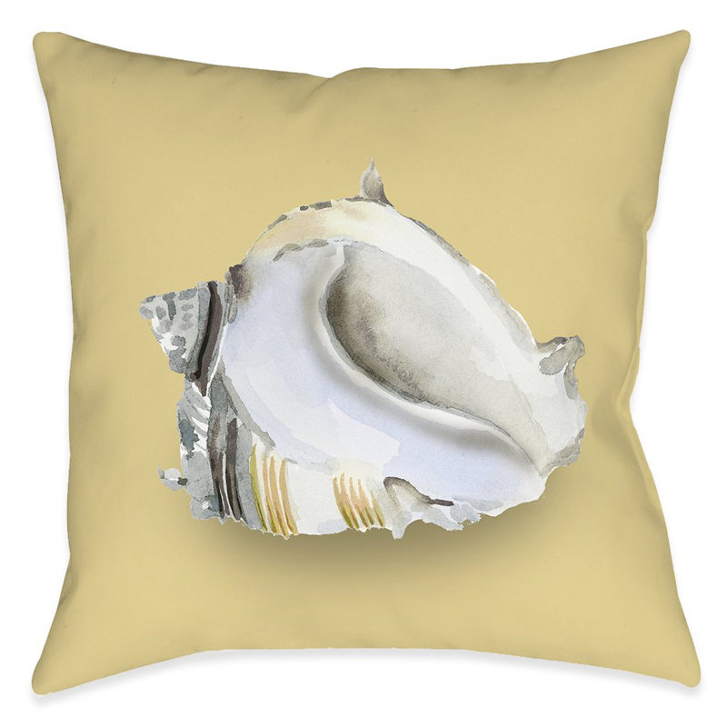 Shell Ashore Throw Pillow