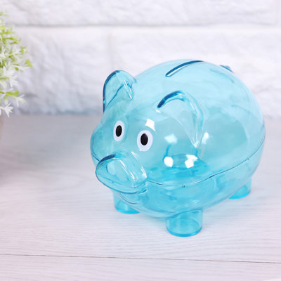 Mignon jouet de cadeau d'anniversaire de cochon de couleur créative (rose rose)