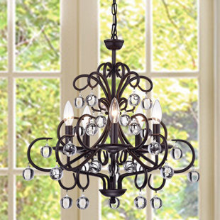 5 - Light Dimmable Chandelier