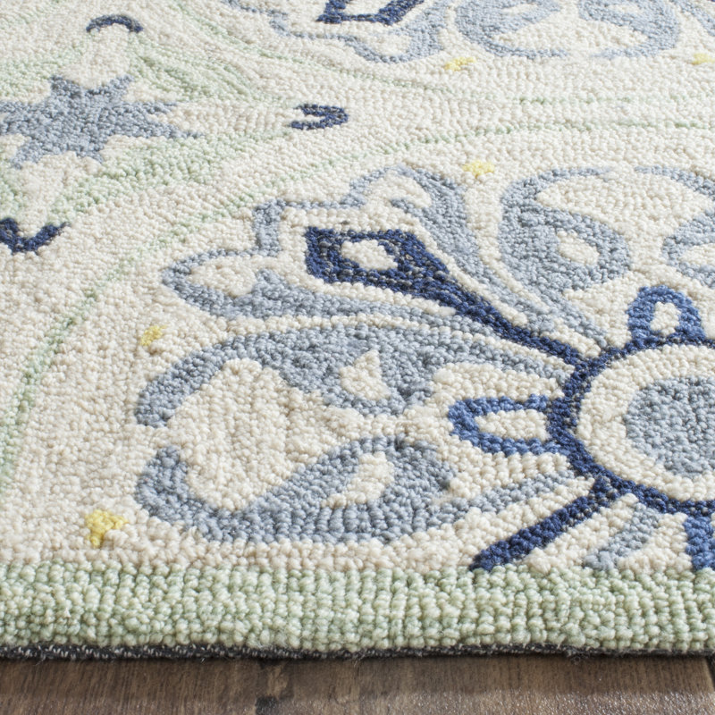 Childers Hand Hooked Performance Southwestern Rug, Rectangle 4' x 6'