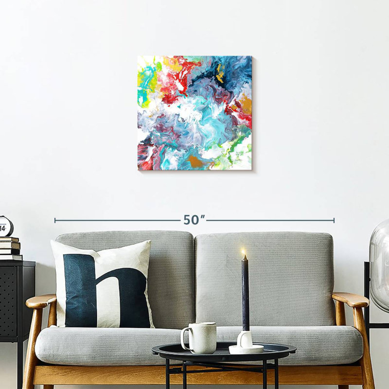 Avery Pouring II, 20" H x 20" W