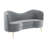 Sagatov 72'' Velvet Loveseat-305887444