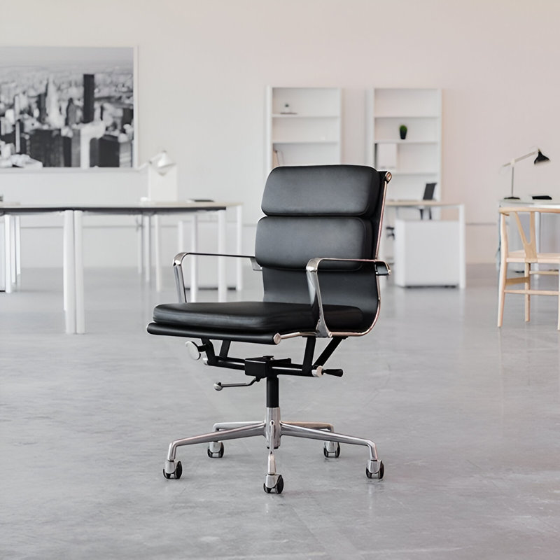 Chaise de bureau Lark, Noir, noir, noir, noir