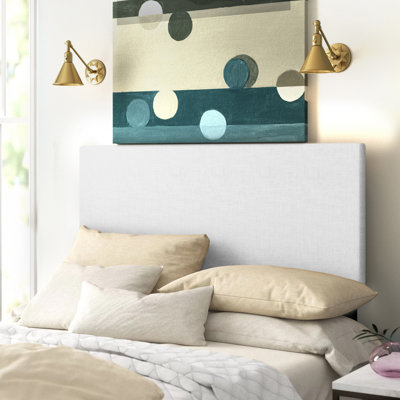 Tête de lit tapissier en tissu de lin Carson Carrington Stryn par Modway