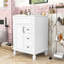 Élégant meuble-lavabo de style français avec lavabo, 2 tiroirs, tablette réglable-1279694259