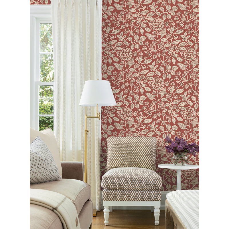 Papier peint botanique Rowen Ruby