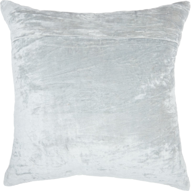 Housse de coussin carré et insert, Céladon