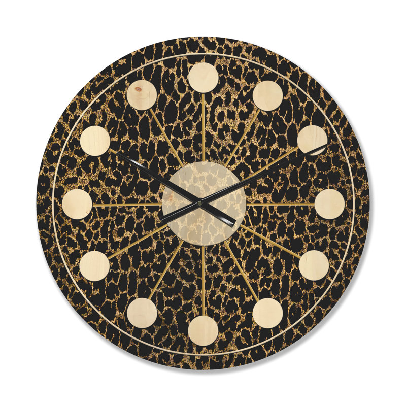 Horloge murale Leopard, Moyen