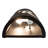 Personalized Steel Flush Mounted Sconce