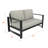 Oltjana Outdoor Patio Loveseat With Sunbrella® Cushions-124071164