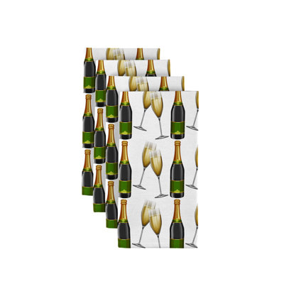 Polyester Abstract Square Napkin