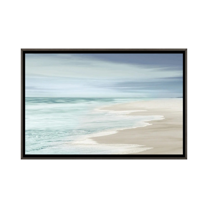 High Tide I - reproduction d'art murale encadrée, Gris, H 40 po x l 60 po, Reproduction encadrée sans passe-partout