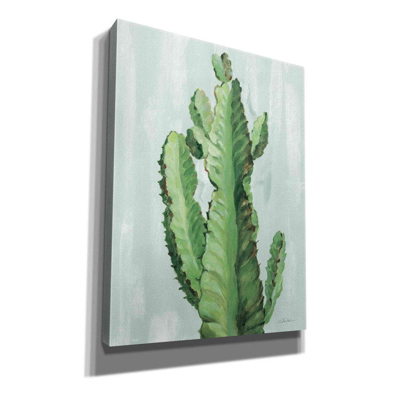 Epic Graffiti «Front Yard Cactus II Slate» par Silv Front Yard Cactus II Slate par Silvia Vassileva