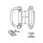 Silver Line Siding Patio Door Handle Kit