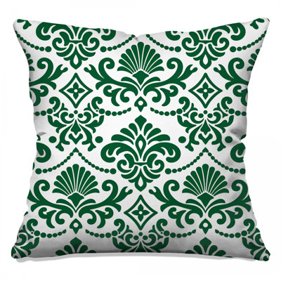 Coussins décoratifs Green Damask