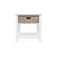 Table de bout Ocean Grove en blanc