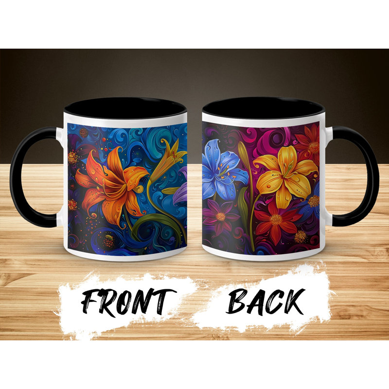 Ceramic Coffee Mug, Black