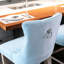 Velours bleu avec tiroirs faits à la main, pieds en bois, assise confortable, 2 coussins,-842020842-842020841