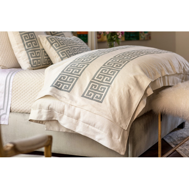 Guy Quilted Throw Blanket, Blue
