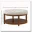 Table basse rembourrée rembourrée en lin-1101523792-1101523803