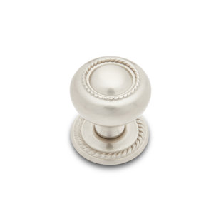Rope Mushroom Knob with Detachable Backplate CK Series