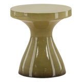 Savitri 16" Diameter Terrazzo Side Table