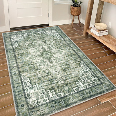 Tapis verts lavables antidérapants