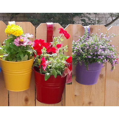 Aardsma Metal Railing Planter