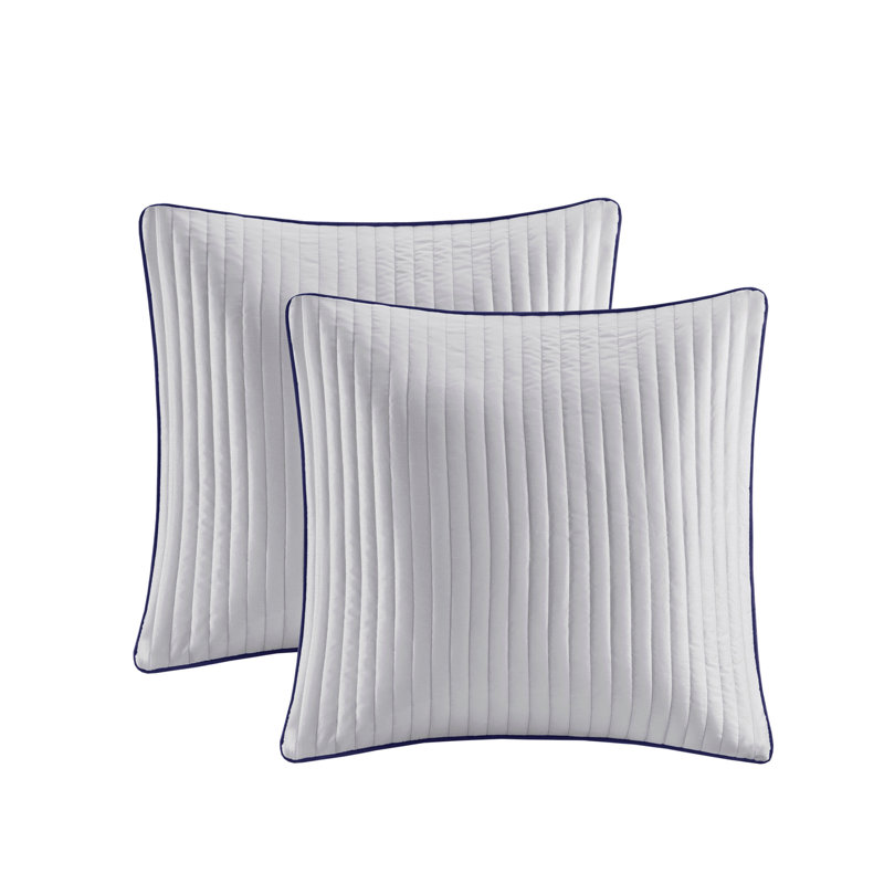 Ensemble d'édredon 12 pièces avec draps bleu marine