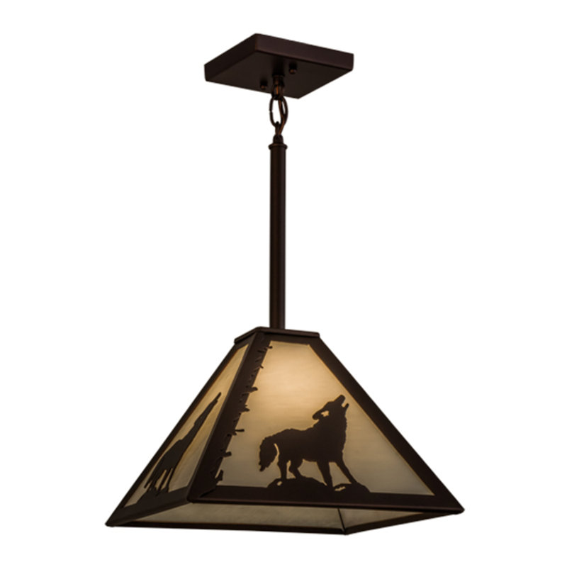 Lone Wolf 1 - Light Pendant