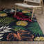 Tapis bleu marine / multicolore intérieur / extérieur Sherley-1793462817