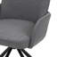 Upholstered Linen Swivel Lounge Chair-1910530830