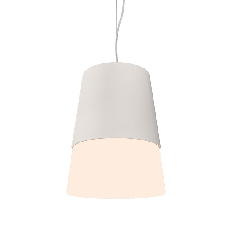 Cônico 1 - Light Pendant, Louro Freijó, Louro Freijó, 12.99" H x 10.83" W x 10.83" D
