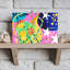 Spring Evening Flora Abstract Colorful Modern Flower Nature Wall Art Print by Isabelle Brent - Wrapped Canvas Print-135425567