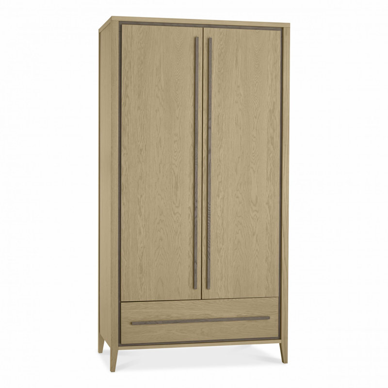 Boutell Oak Two Tone Double Wardrobe