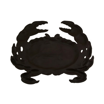 Dalles de jardin rustiques en fonte brune, motif crabe, lot de 3,28 cm de large