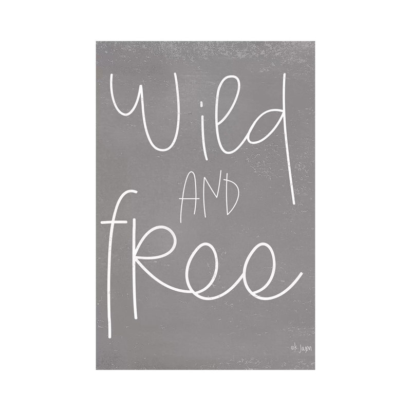 Wild And 1 Piece Wrapped Canvas Wall Art, 66.04 cm H x 45.72cm W