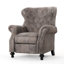 Fauteuil inclinable avec accoudoirs roulés