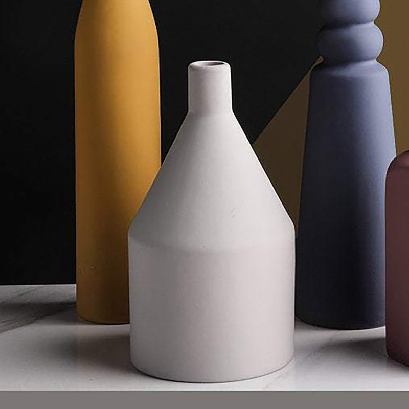 Moxley 7.36'' Handmade Ceramic Table Vase