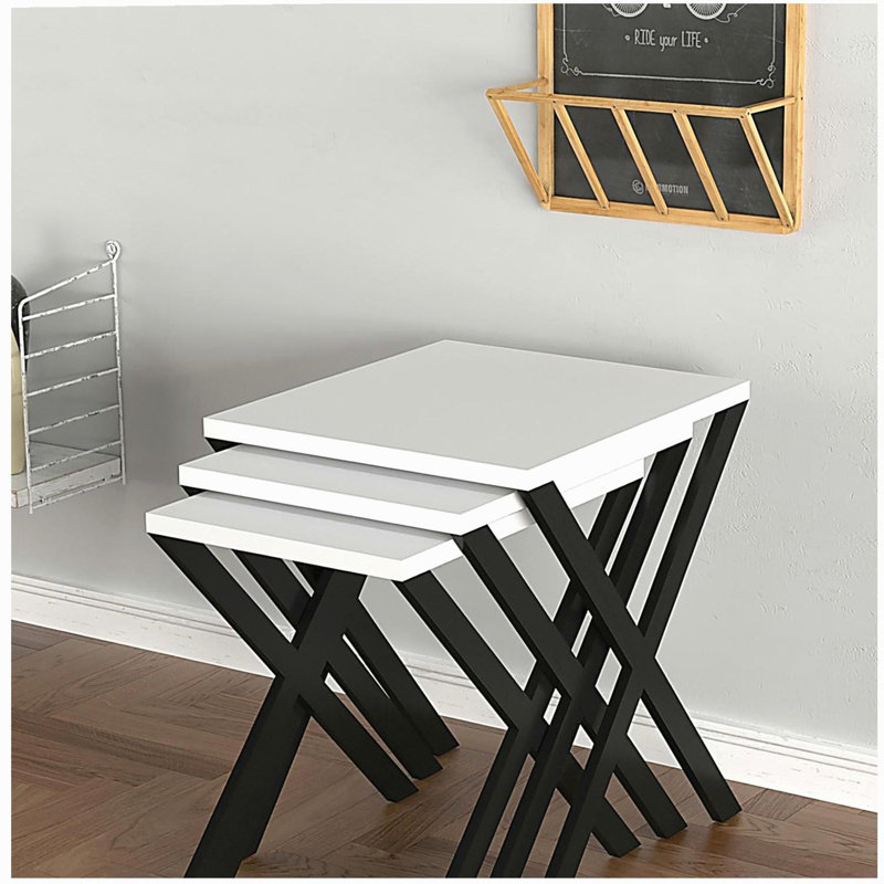 Ensemble de 3 tables gigognes Kira